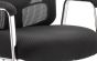 Portland Visitor (Straight Leg) Black Fabric Black Mesh Back With Arms