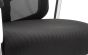 Portland Visitor (Straight Leg) Black Fabric Black Mesh Back With Arms
