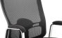 Portland Visitor (Straight Leg) Black Fabric Black Mesh Back With Arms