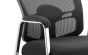 Portland Visitor (Straight Leg) Black Fabric Black Mesh Back With Arms