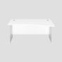 1400X1000 Panel Right Hand Wave Desk White-White 