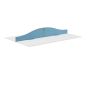 Panel Type 5 Wave Screen Silver Frame - 1400W X 380 - 180H Band 1