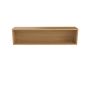 Reception Modular 1600W Straight Hutch Unit Nova Oak 