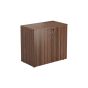 730 Wooden Cupboard (450mm Deep) Dark Walnut