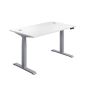 E Desk 1200 X 800 - Silver Frame