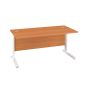 1400 Rectangular Desk & 3 Drawer Mobile Pedestals