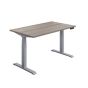 E Desk 1200 X 800 - Silver Frame