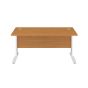 1400 Rectangular Desk & 3 Drawer Mobile Pedestals