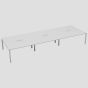 CB 6 Person Bench 1200 X 800 Cut Out White-White 