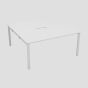 CB 2 Person Bench 1600 X 800 Cut Out White-White 