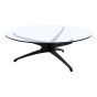 Glass round Coffee Table