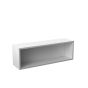 Reception Modular 1200W Straight Hutch Unit White 