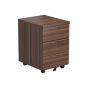 1400 Rectangular Desk & 3 Drawer Mobile Pedestals