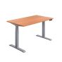 E Desk 1200 X 800 - Silver Frame