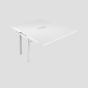 Premium 2 Person Bench Extension 1200 X 800 Cut Out White-White 
