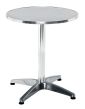 Plaza Round Table Aluminium 