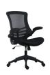 Mesh Back Chair & White Bench Style
